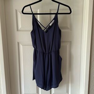 Blue Romper